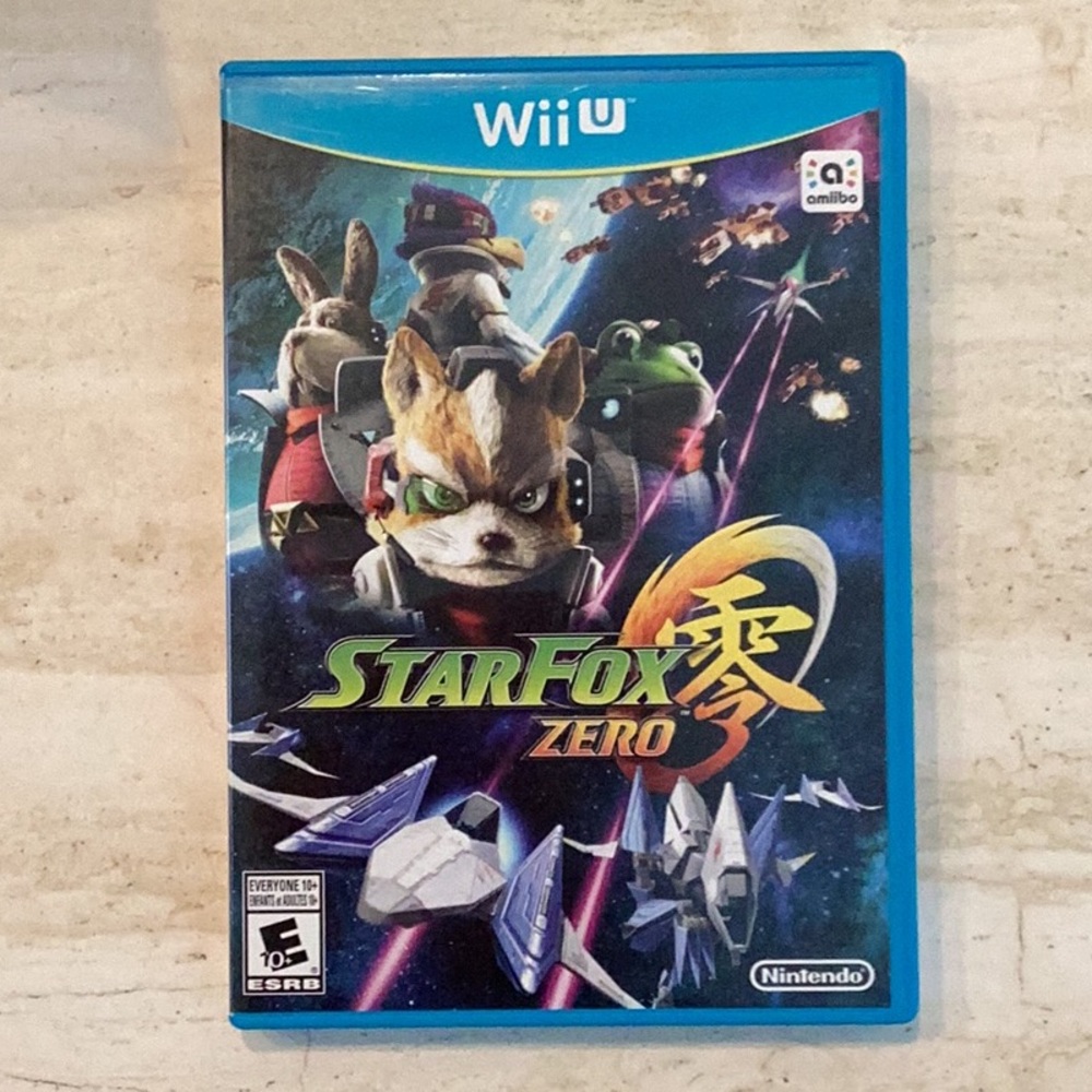 Star Fox Zero 3 Nintendo Wii U Game CIB Tested Working Starfox